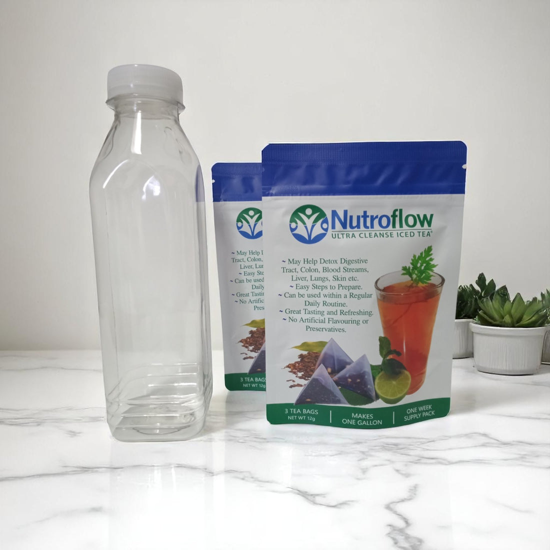 16 Days Nutroflow Ultra Cleanse Iced Tea - Nutroflow 