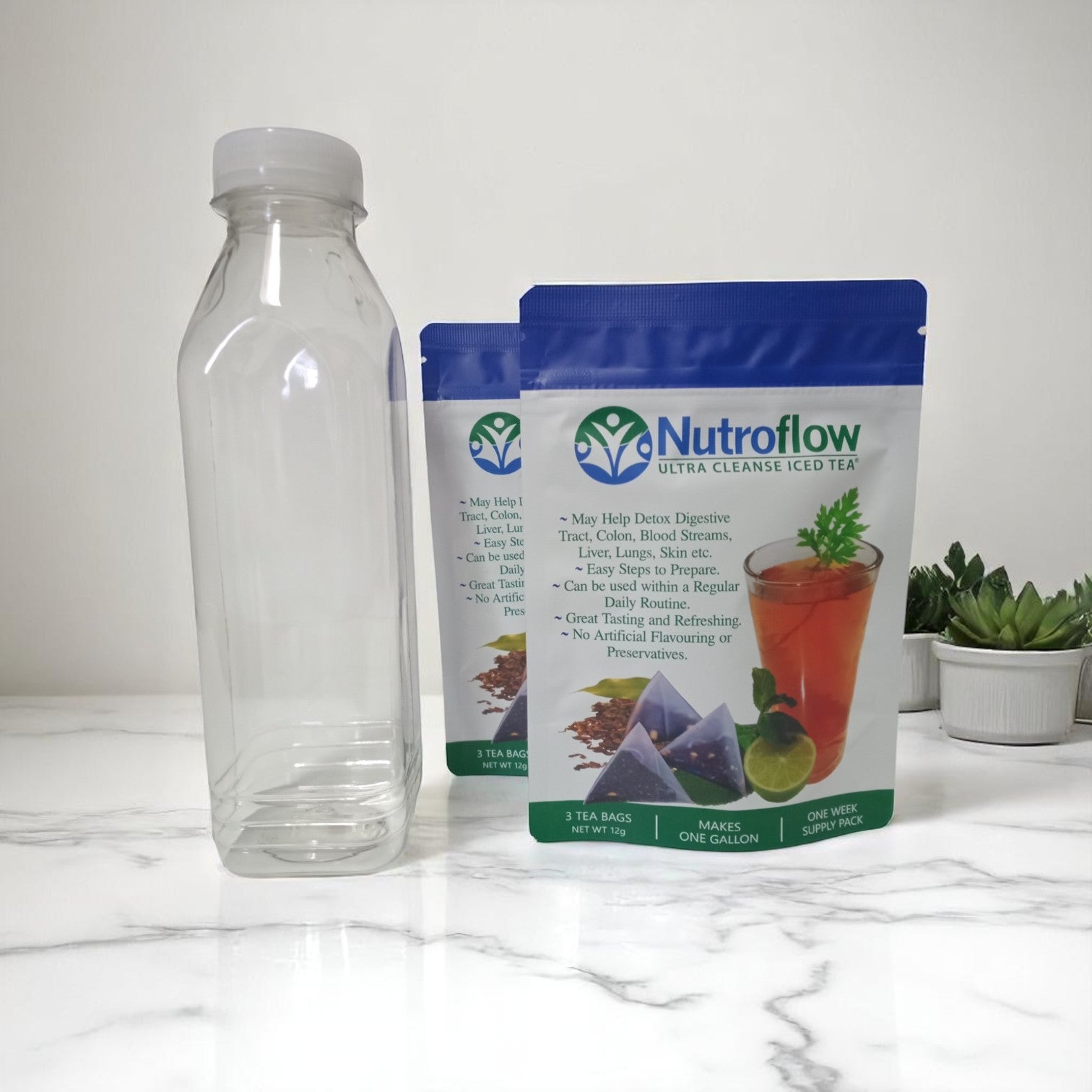 16 Days Nutroflow Ultra Cleanse Iced Tea - Nutroflow 